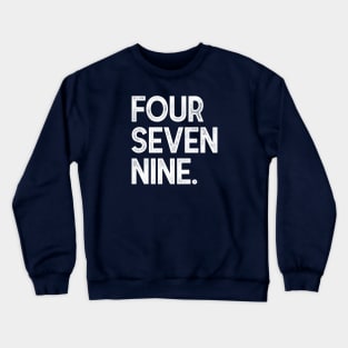 FourSevenNine. Crewneck Sweatshirt